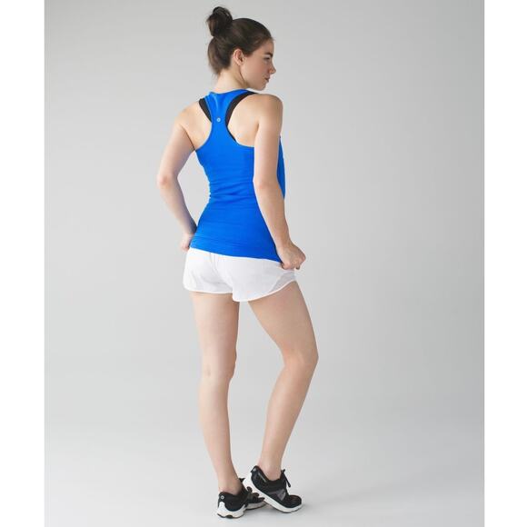 Lululemon Cool Racerback Tank Pipe Dream Blue Size 4 Lightweight Athletic Top - Picture 5 of 13